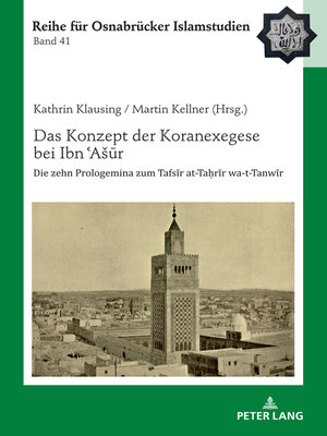 cover image of Das Konzept der Koranexegese bei Ibn ʿAšūr